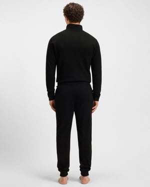 Structure Loungewear Pants in Black