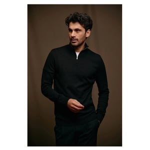 Malelions Premium merino half zip mp1-aw25-05