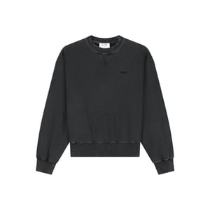 Olaf Hussein Washed signature boxy crewneck sweaters m230206