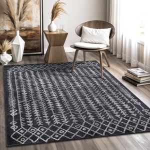 Muratap Boho vintage kelim | laagpolig vloerkleed | modern tapijt | woonkamer,
