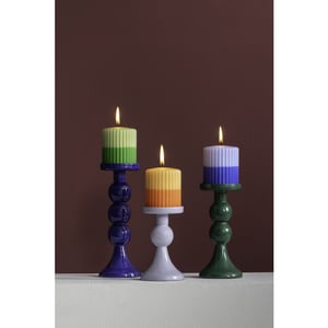 Present Time kandelaar funky large classic blue