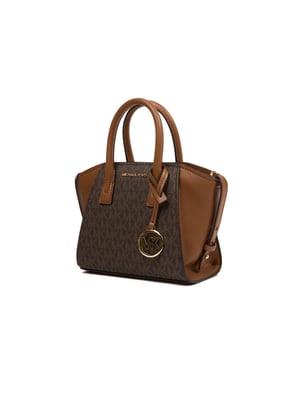 Michael Kors Avril Extra-Small Satchel Crossbody Bag Brown