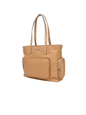 Michael Kors Khai Grote Multifunctionele Pocket Tote Bruin