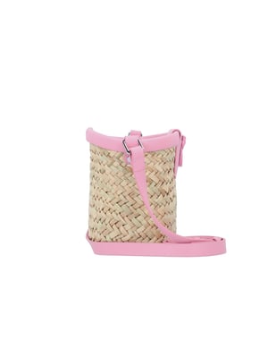 Pinko Tote Bag Natuurlijk/Roze