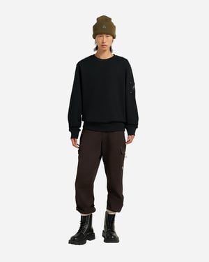 Hartsfield Crew Neck Sweatshirt in Black