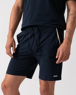Unique Pyjama Shorts in Dark Blue
