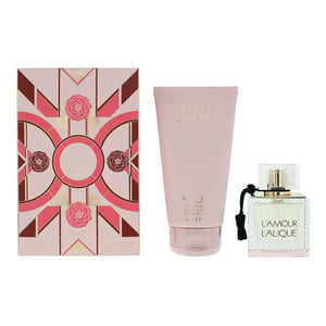 Lalique L'amour Eau de Parfum 50ml + Body Lotion 150ml Gift Set