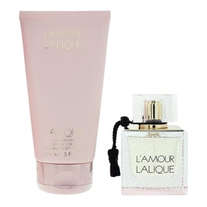 Lalique L'amour Eau de Parfum 50ml + Body Lotion 150ml Gift Set