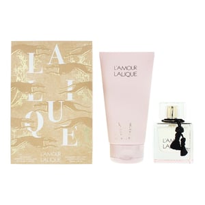 Lalique L'amour Eau de Parfum 50ml + Body Lotion 150ml Gift Set