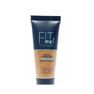 Maybelline Fit Me Matte + Poreless Foundation 30ml - 358 Latte