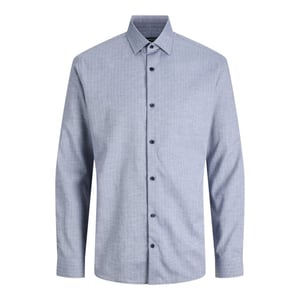 Jack & Jones Jprblaparker melange ls shirt bf sn licht