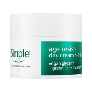Simple Age Resist+ Day Cream Anti-Ageing Wrinkle Care Facial Moisturiser,50ml