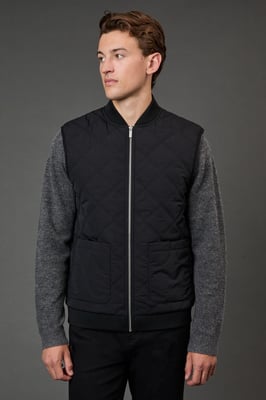 Black Diamond Quilted Gilet