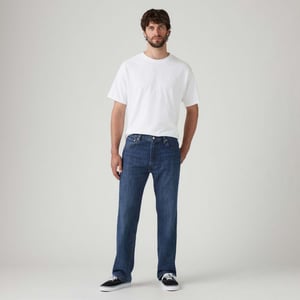 Men's Levis 555 Relaxed Straight Lightweight Jeans in Blue