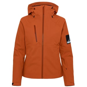 Hoka Transport Womens Brown Rain Jacket