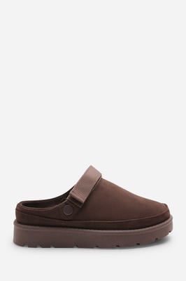 Wheres That From Womens 'Lumina' Cosy Adjustable Sling Back Faux-Suede Shoes