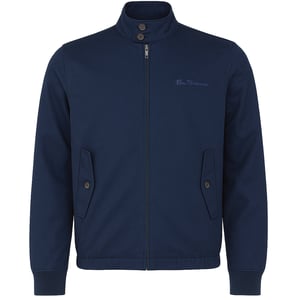 Ben Sherman Signature Mens Dark Navy Harrington Jacket