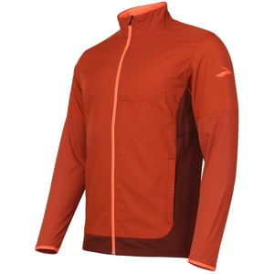 Brooks Fusion Hybrid Mens Dark Red Jacket