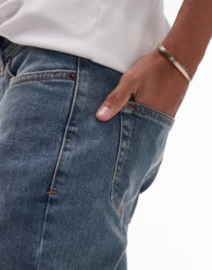 Topman – Skinny jeans i vintage-modell med mellantvätt
