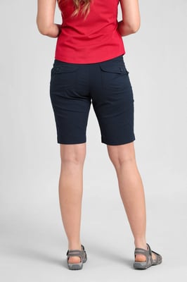 'Coast' Women's Shorts Sun Protection Stretchy Casual Bottoms Navy
