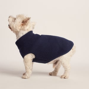 Rover Sherpa Dog Coat S - Oxford Blue