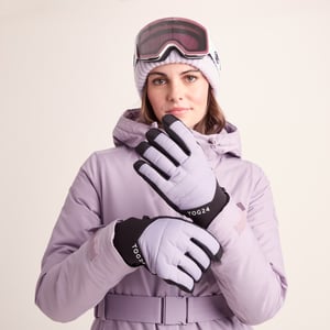 Adventure Ski Gloves - Lavender Grey
