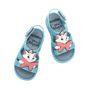 Colorland + Marie Sandals in Blue / Pink