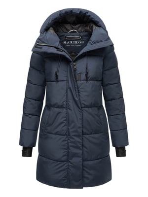 Marikoo dames winterjas met capuchon & fleecevoering – Kaituu