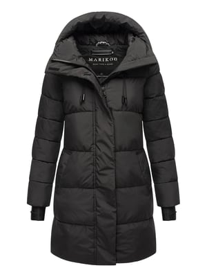 Marikoo dames winterjas met capuchon & fleecevoering – Kaituu