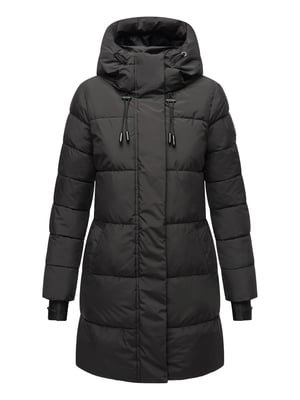 Marikoo dames winterjas met capuchon & fleecevoering – Kaituu