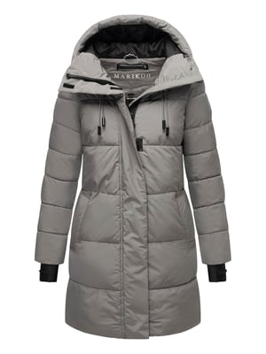 Marikoo dames winterjas met capuchon & fleecevoering – Kaituu