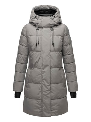 Marikoo dames winterjas met capuchon & fleecevoering – Kaituu