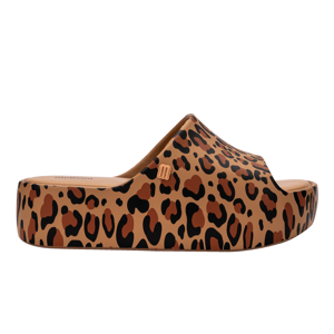 Free Print Platform Sliders in Beige / Brown / Black