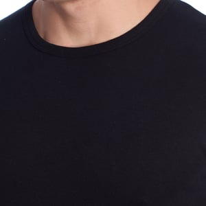Herr långärmad bomullstermo-T-shirt A0258