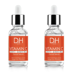 Dr H Anti-Ageing Vitamin C Facial Serum 30ml x 2 Duo Set
