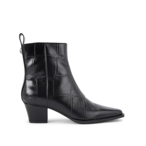 Kurt Geiger London Leather Mini Eagle Ankle Boots