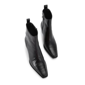 Kurt Geiger London Leather Mini Eagle Ankle Boots