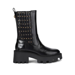 Kurt Geiger London Leather Stud Chelsea Ankle Boots
