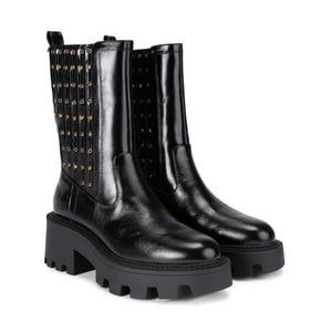 Kurt Geiger London Leather Stud Chelsea Ankle Boots