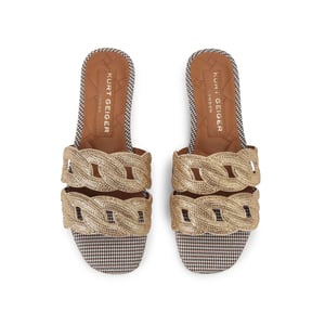 Kurt Geiger London Crystal Chain Flat Sdl Sandals