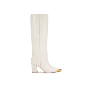 Kurt Geiger London Leather Regent Cap Knee Boots
