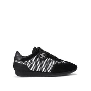 Kurt Geiger London Suede Fabric Chelsea Crystal Tag Sneakers