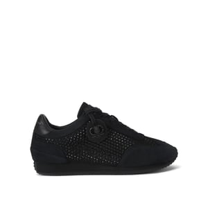 Kurt Geiger London Suede Fabric Chelsea Crystal Tag Dr Sneakers