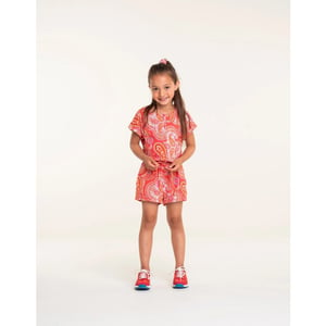 Oilily Paisley jersey onesie