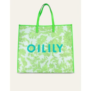 Oilily Big square shopper green