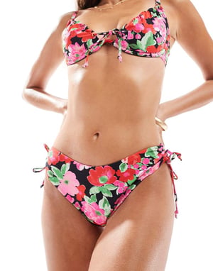 Boux Avenue floral bikini bottom