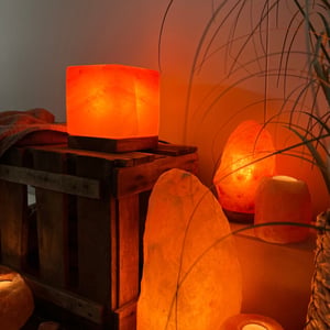 Orakl Dimbare zoutlamp cube 3-4 kg