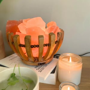 Orakl Dimbare himalaya zoutlamp fira rond