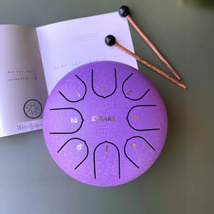Orakl Steel tongue drum echo amethist