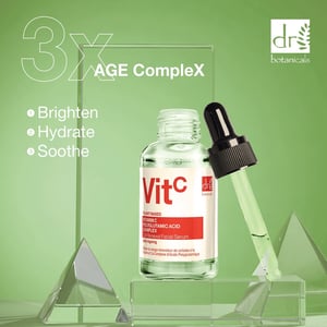 Dr Botanicals Vitamine C 3% & Polyglutaminezuurcomplex 1% & Verhelderend Gezichtserum 30ml